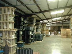 Spools and Shipping Crates